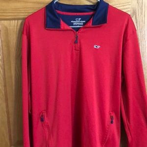 Vineyard Vines 1/4 zip performance jacket